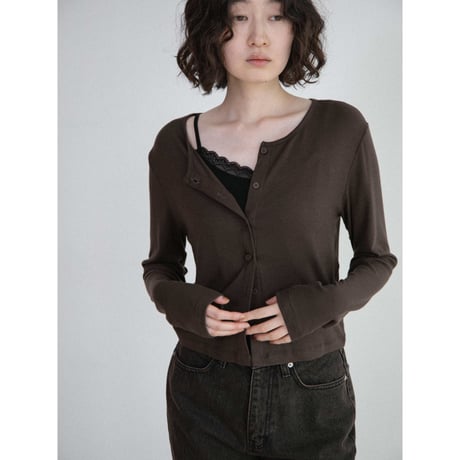 《予約販売》material lib cardigan/3colors_nt2679