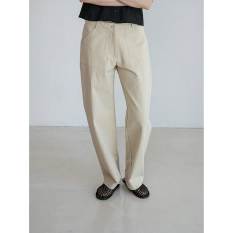 《予約販売》cotton poket pants/2colors_np1322