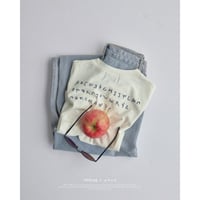 【NOKCHA × MOMO】alphabet minimal tee/3colors_nt2602