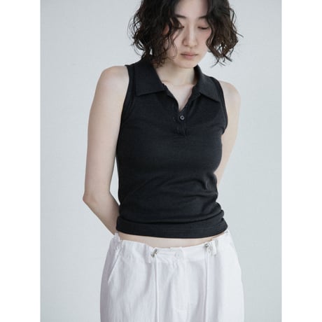 《予約販売》henly neck sleeveless/3colors_nt2626