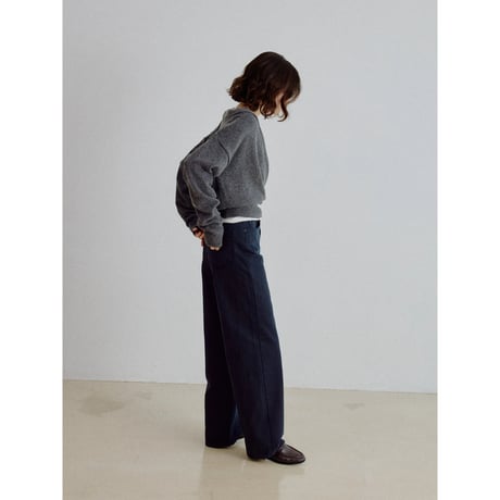 《予約販売》coating navy jeans_nj0207