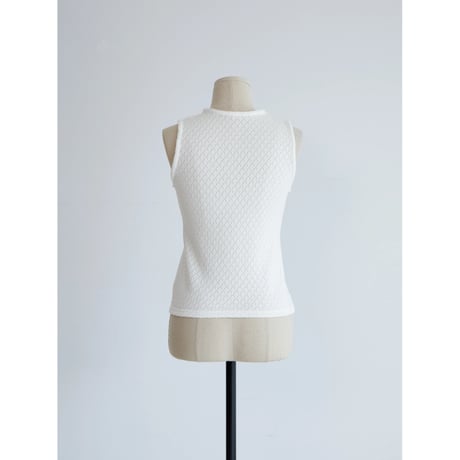 《予約販売》punching accent sleeveless/2colors_nt2641
