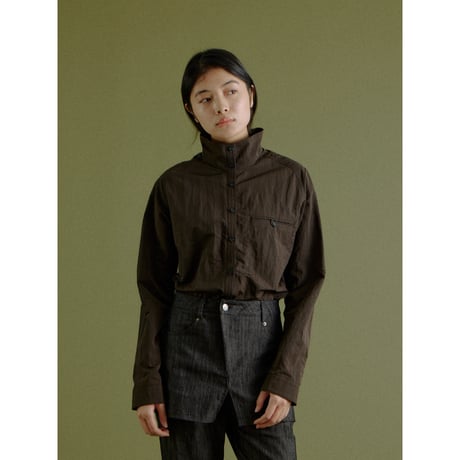 【NOKCHA original】washer raglan sleeve shirt/2colors_nb0435