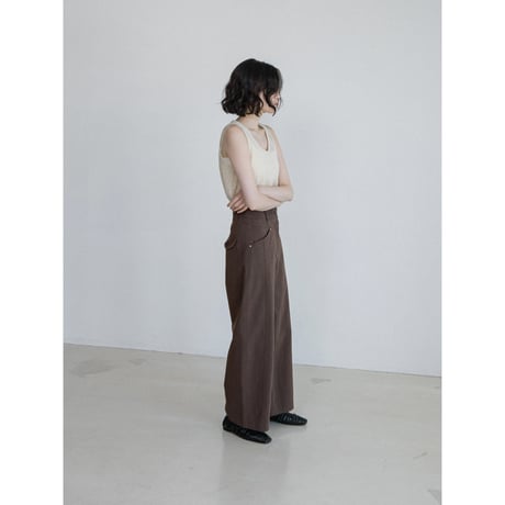 《予約販売》curved accent pants/2colors_np1323