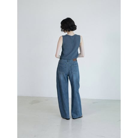 《予約販売》summer knit lib tank top/2colors_nt2617