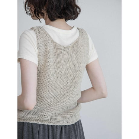 《予約販売》light knit tee/3colors_nt2660