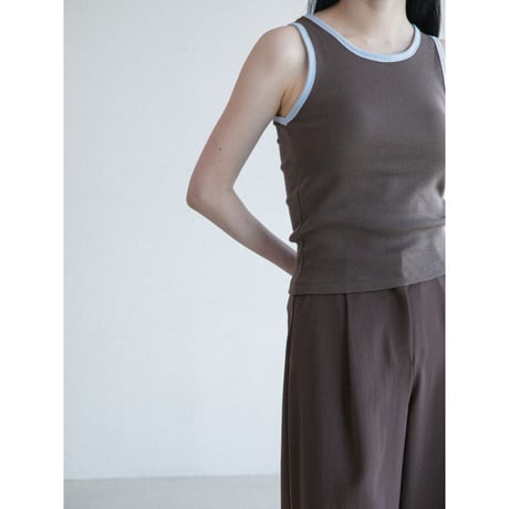 《予約販売》cup in casual tank top/2colors_nt2643