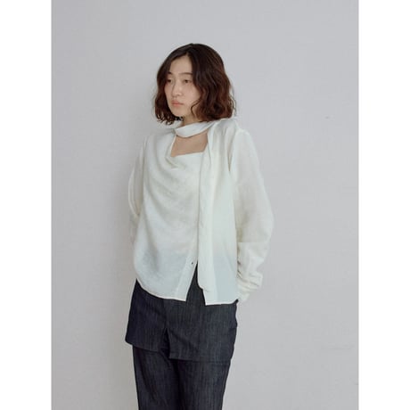 《予約販売》accent mulch blouse/2colors_nb0438