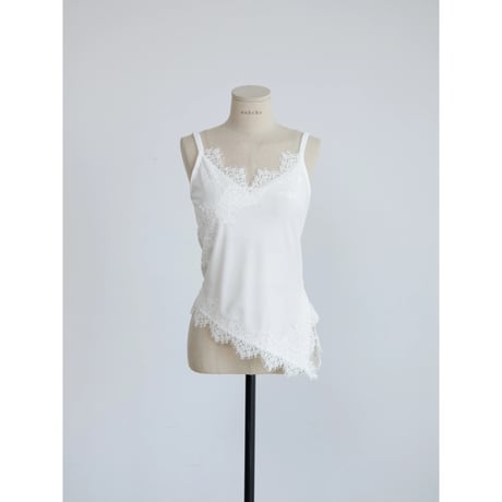 《予約販売》lacy velours camisole/2colors_nt2656