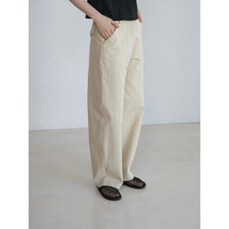 《予約販売》cotton poket pants/2colors_np1322