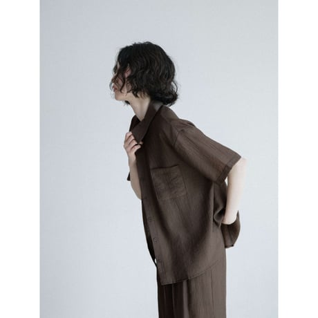 《予約販売》rincl sheer half shirt/2colors_nb0412