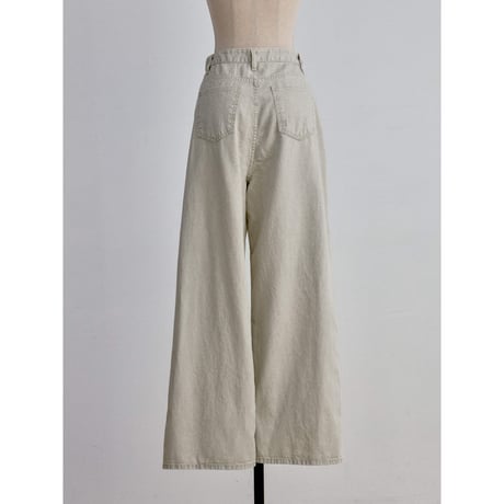 《予約販売》accent light cotton pants/2colors_np1276