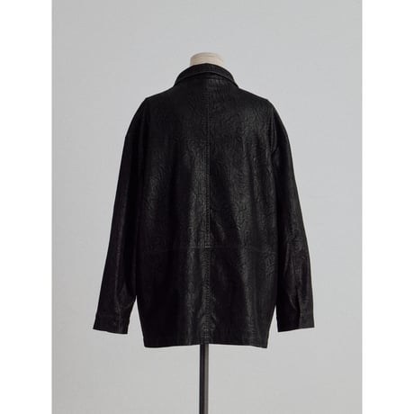 《予約販売》suède like mannish jacket/2colors_no0545