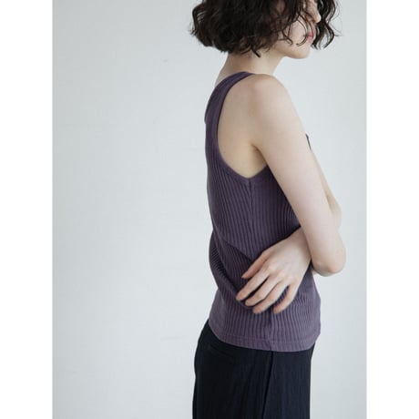《予約販売》button fly lib tanktop/2colors_nt2615