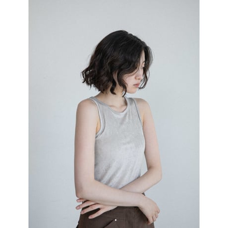 《予約販売》velours sleeveless/2colors_nt2657