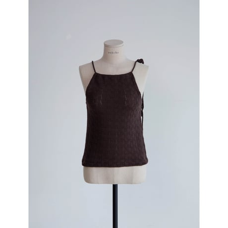 《予約販売》rope neck knit camisole/3colors_nt2635
