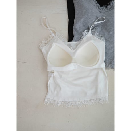 《予約販売》lacy cup in camisole/3colors_nt2684