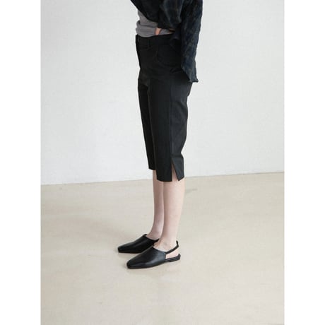 《予約販売》slit cotton biker pants/2colors_np1325