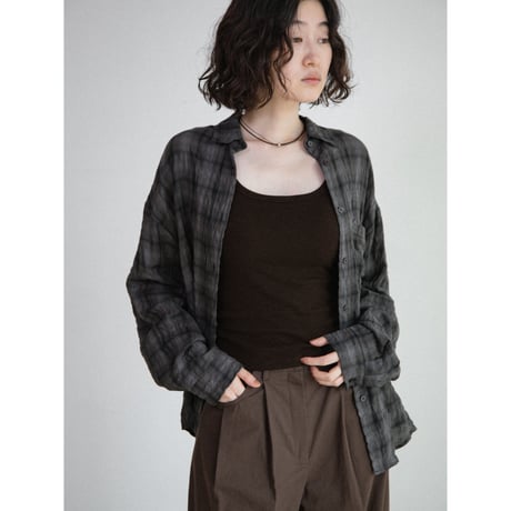 《予約販売》rincl check soft shirt/2colors_nb0431