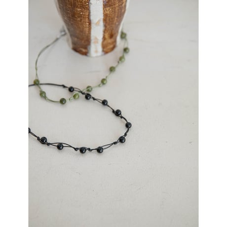 《予約販売》bees accent neckless/2colors_na0818