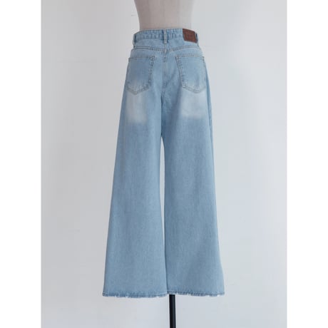 《予約販売》clash wide jeans_nj0153