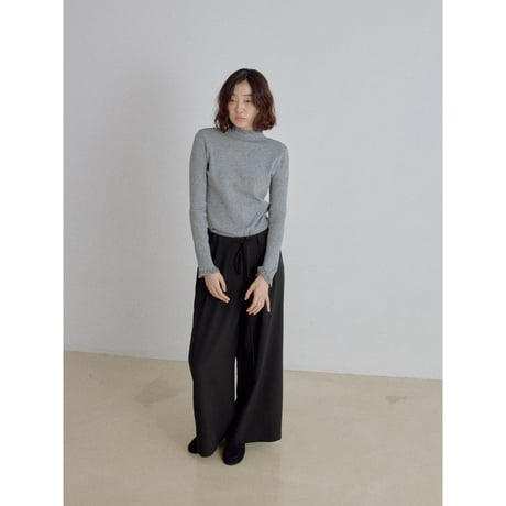 《予約販売》tuck accent rich wide pants/2colors_np1340