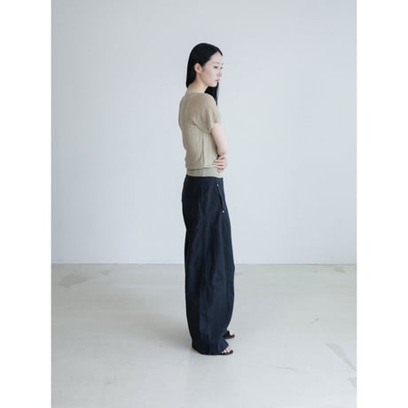 《予約販売》accent linen summer knit tops/2colors_nt2648