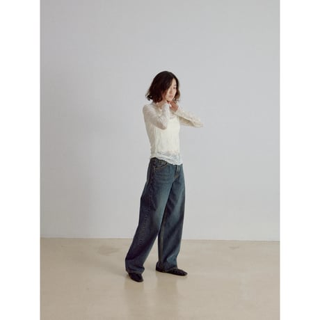 《予約販売》mannish oval jeans_nj0206