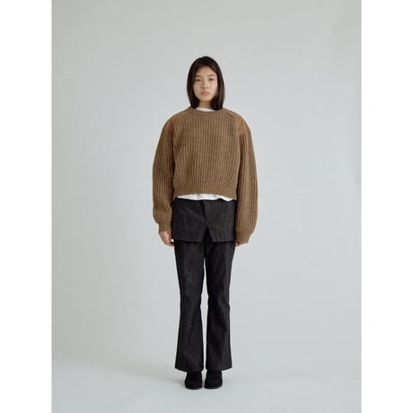 【NOKCHA original】accent simply tops/3colors_nt2697