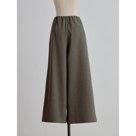 《予約販売》tuck accent rich wide pants/2colors_np1340
