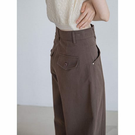 《予約販売》curved accent pants/2colors_np1323