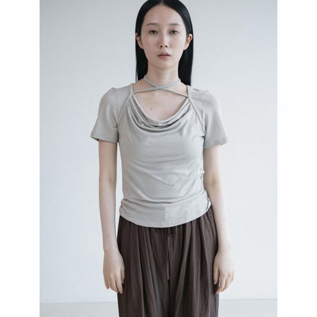 《予約販売》string décolleté tee/3colors_nt2646