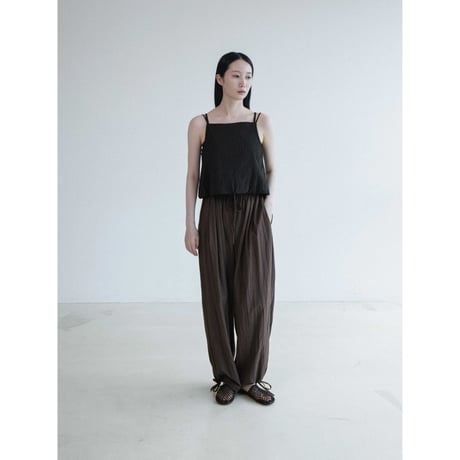 《予約販売》pleats glossy camisole/2colors_nt2633