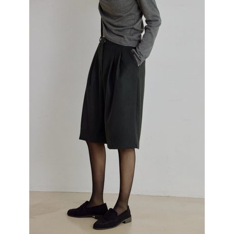 《予約販売》wool blend bermuda pants/2colors_np1338