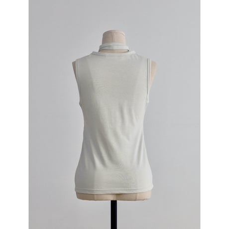 《予約販売》tie & gather sleeveless/2colors_nt2608
