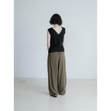 《予約販売》one tuck washer pants/2colors_np1293