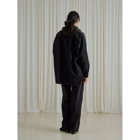 【NOKCHA original】mannish denim shirt jacket/2colors(unisex)_no0543
