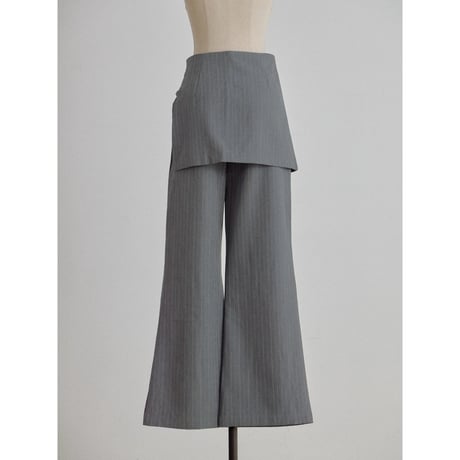 《予約販売》docking stripe wide pants/2colors_np1341