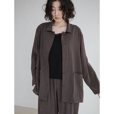 《予約販売》material shirt jacket_no0539