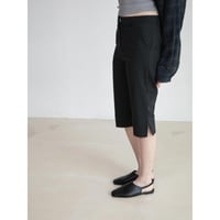 《予約販売》slit cotton biker pants/2colors_np1325