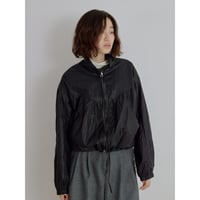 《予約販売》leather like gather blouson/2colors_no0543