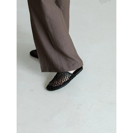 《予約販売》mesh sabo sandal/2colors_na0810