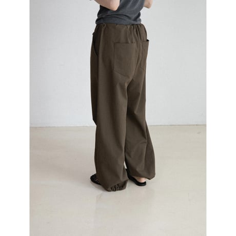 《予約販売》waist accent volume pants/2colors_np1292