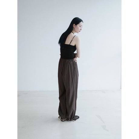 《予約販売》jacquard sheer halter neck tops/2colors_nt2632