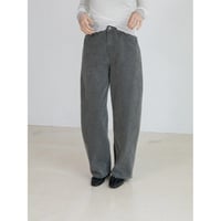 《予約販売》light gray oval jeans_nj0203