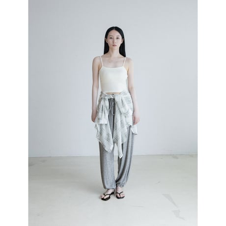《予約販売》check sheer over shirt/2colors_nb0419