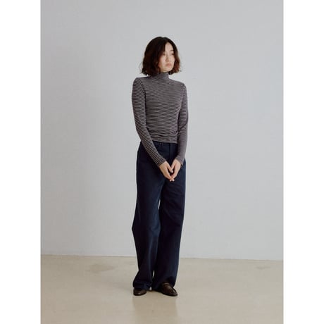 《予約販売》coating navy jeans_nj0207