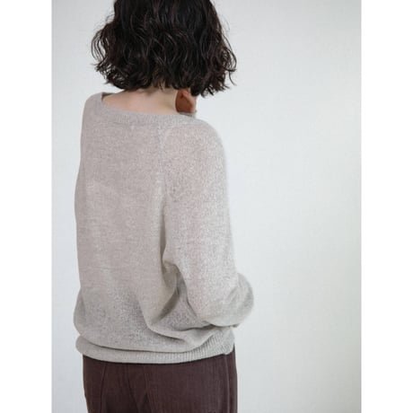 《予約販売》deep v neck wool knit/2colors_nt2693