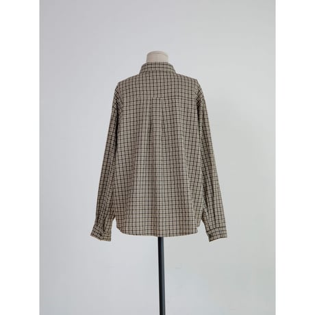 《予約販売》2way check shirt/2colors_nb0432