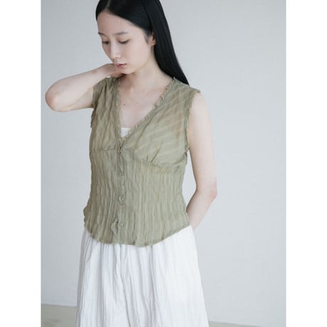 《予約販売》vinatge like sleeveless/2colors_nb0417